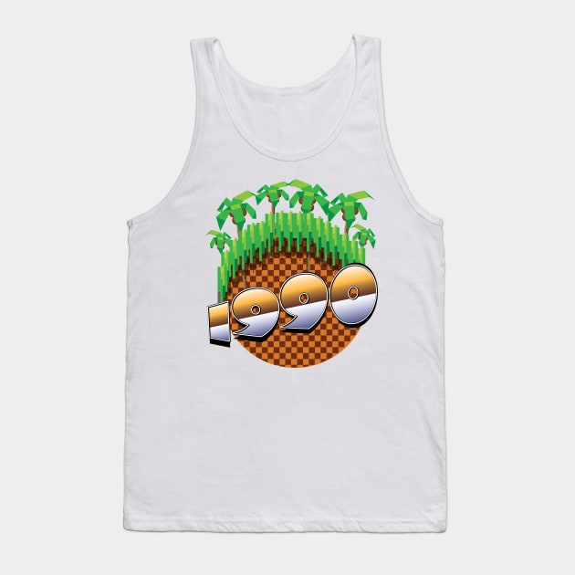 1990 Video game palms Tank Top by nickemporium1